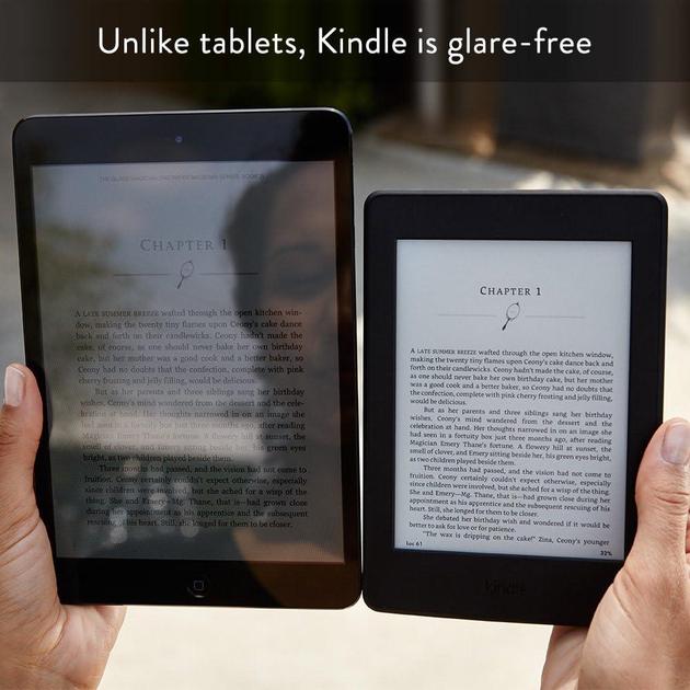 Книга электронная Amazon Kindle Paperwhite 7th Gen HD Подсветка Wi-Fi Black - фото 4