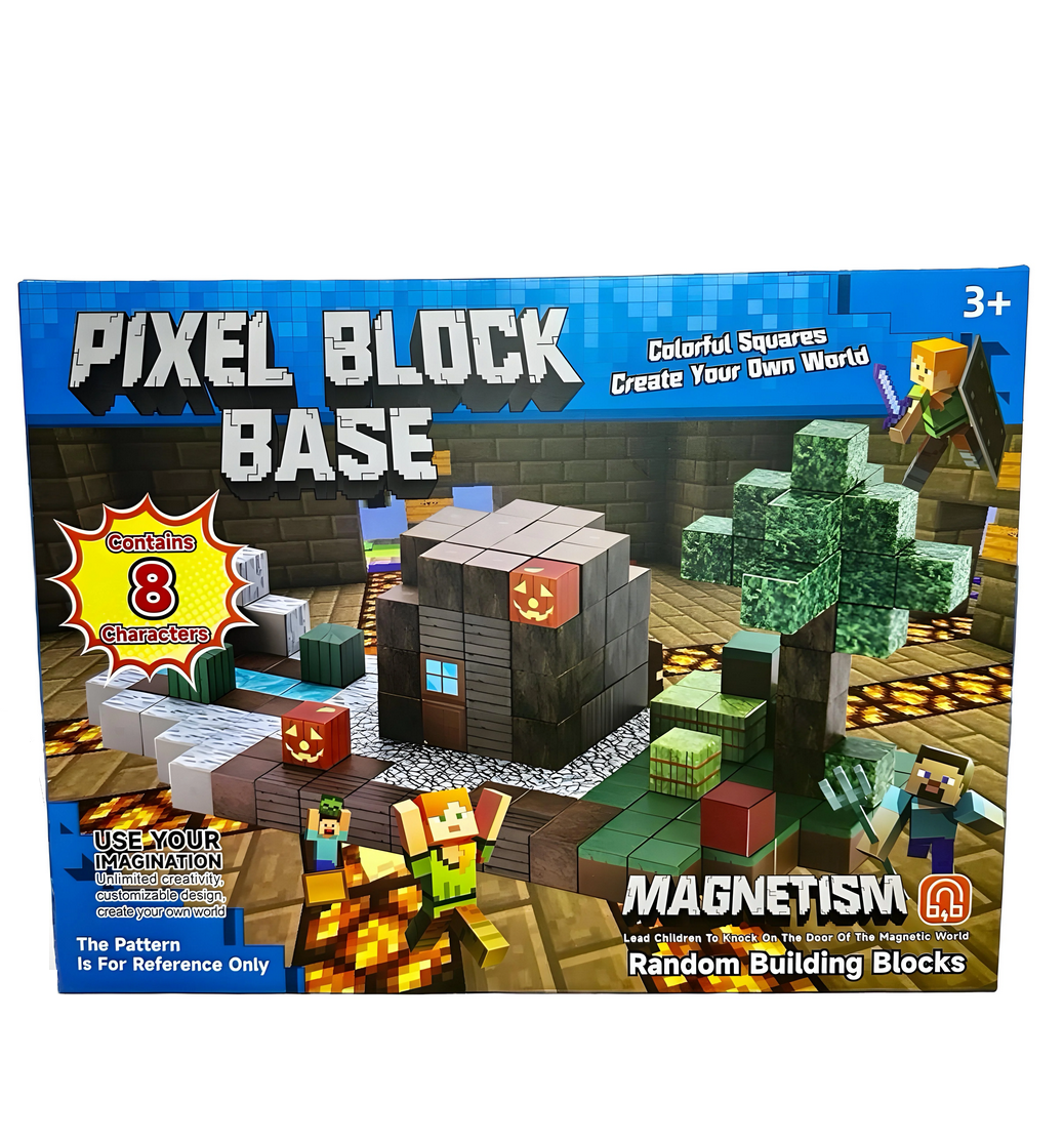 Конструктор магнитный Pixel Block Base 201 деталь (RDF-962) Конструктор магнитный Pixel Block Base 201 деталь (RDF-962)