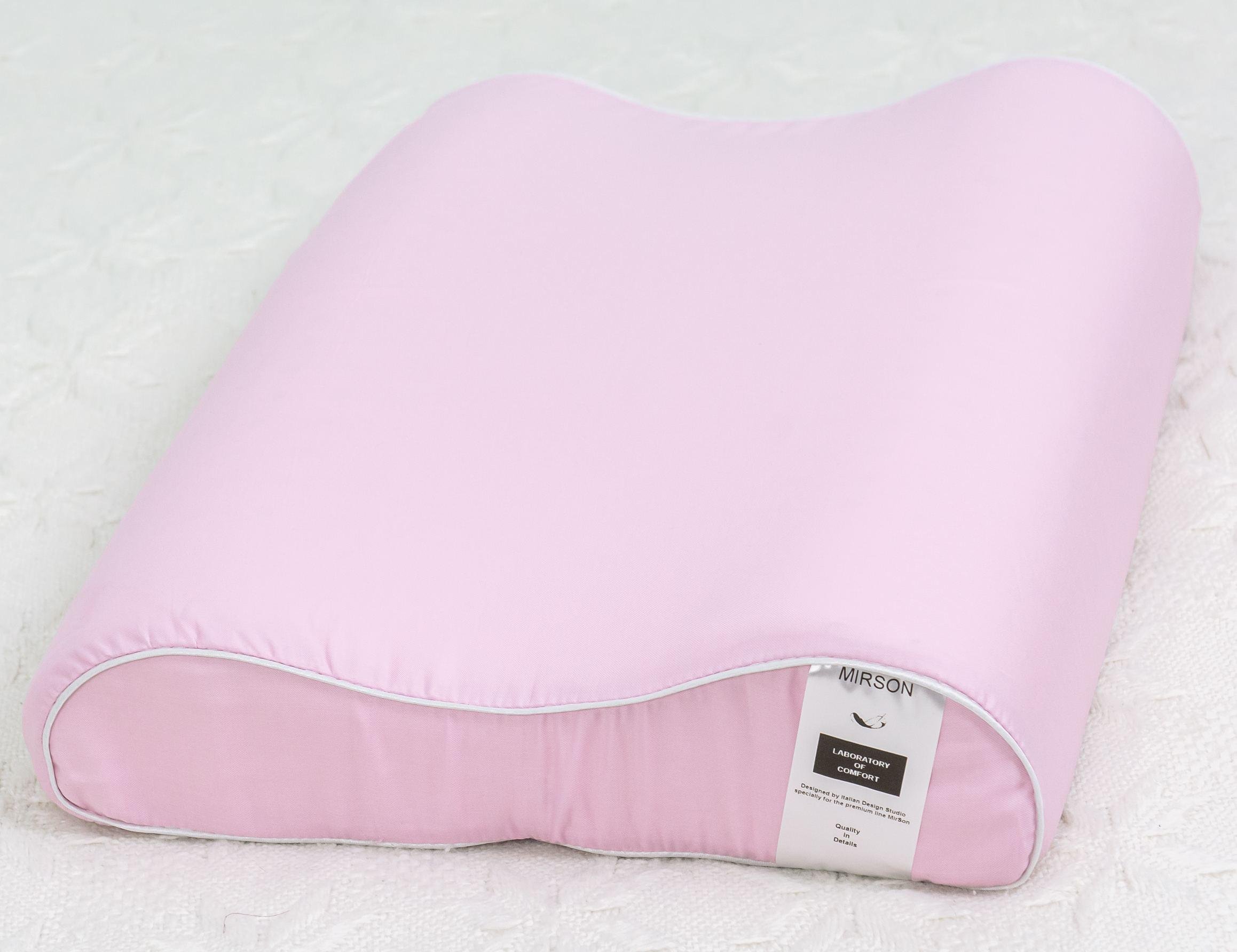 Подушка ортопедическая MirSon №6033 Delicate satin Laura Aero 58х40х10,5 см (2200003261561)