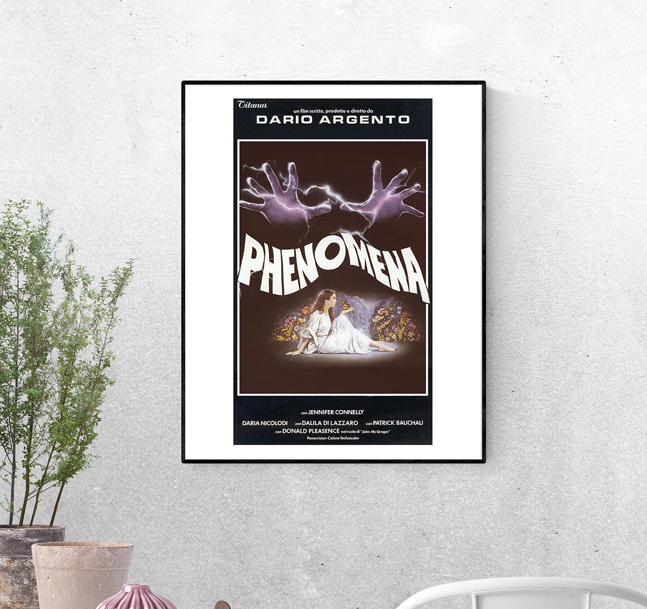 Постер Феномен 1984 г. Режиссёр Дарио Ардженто формат А-5 (Afisha1906002_Poster)