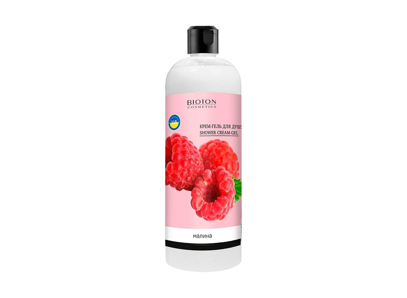 Гель для душа BIOTON COSMETICS Малина 1 л (126942)