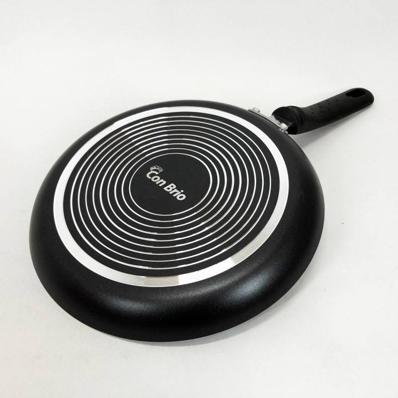 Сковорода Con Brio СВ-2319 для млинців 23 см (tf5161) - фото 4 Сковорода Con Brio СВ-2319 для млинців 23 см (tf5161) - фото 4