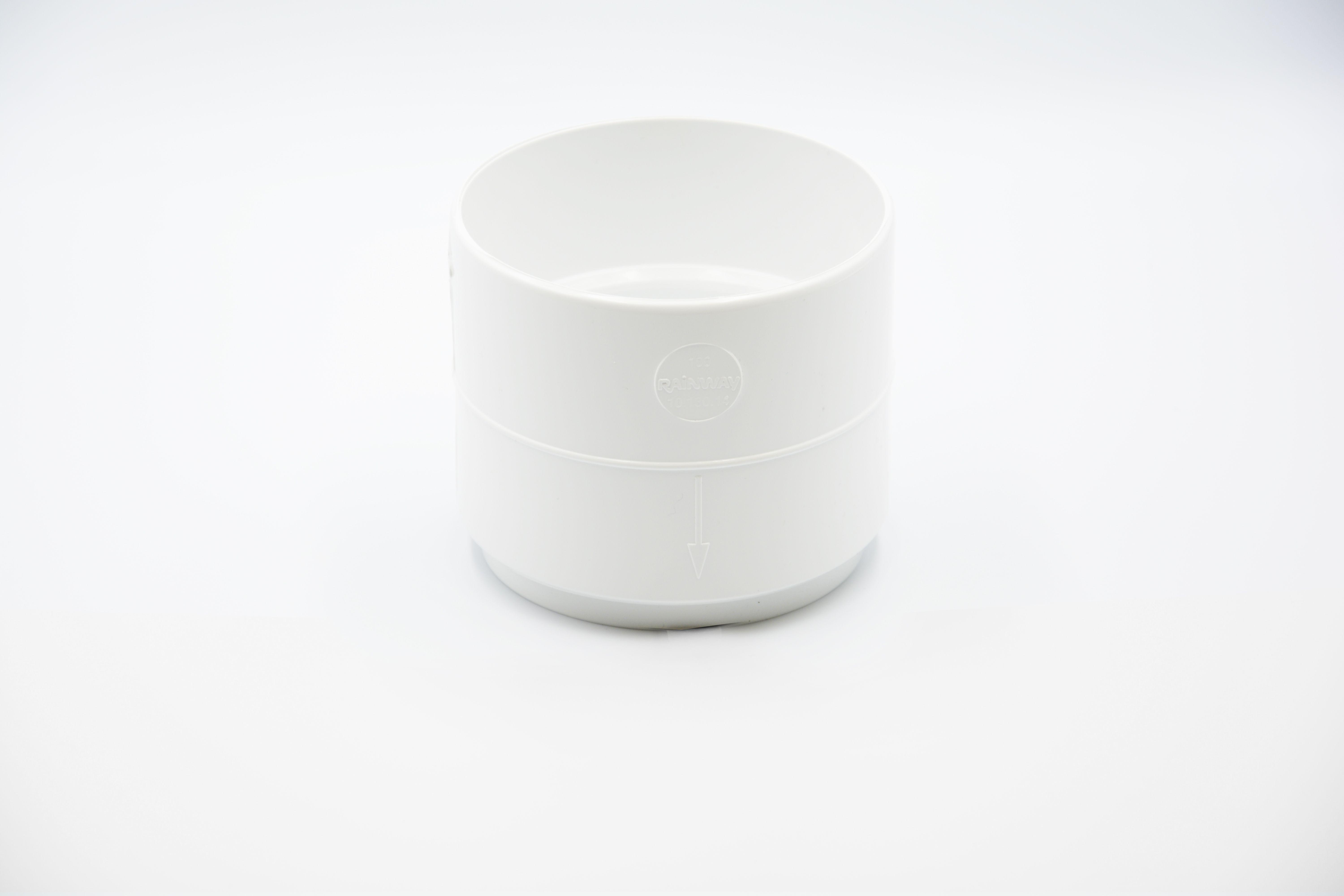 Муфта водосточной трубы RAINWAY D 100 мм Белый RAL 9003 (10.130.14.001.RW) Муфта водосточной трубы RAINWAY D 100 мм Белый RAL 9003 (10.130.14.001.RW)