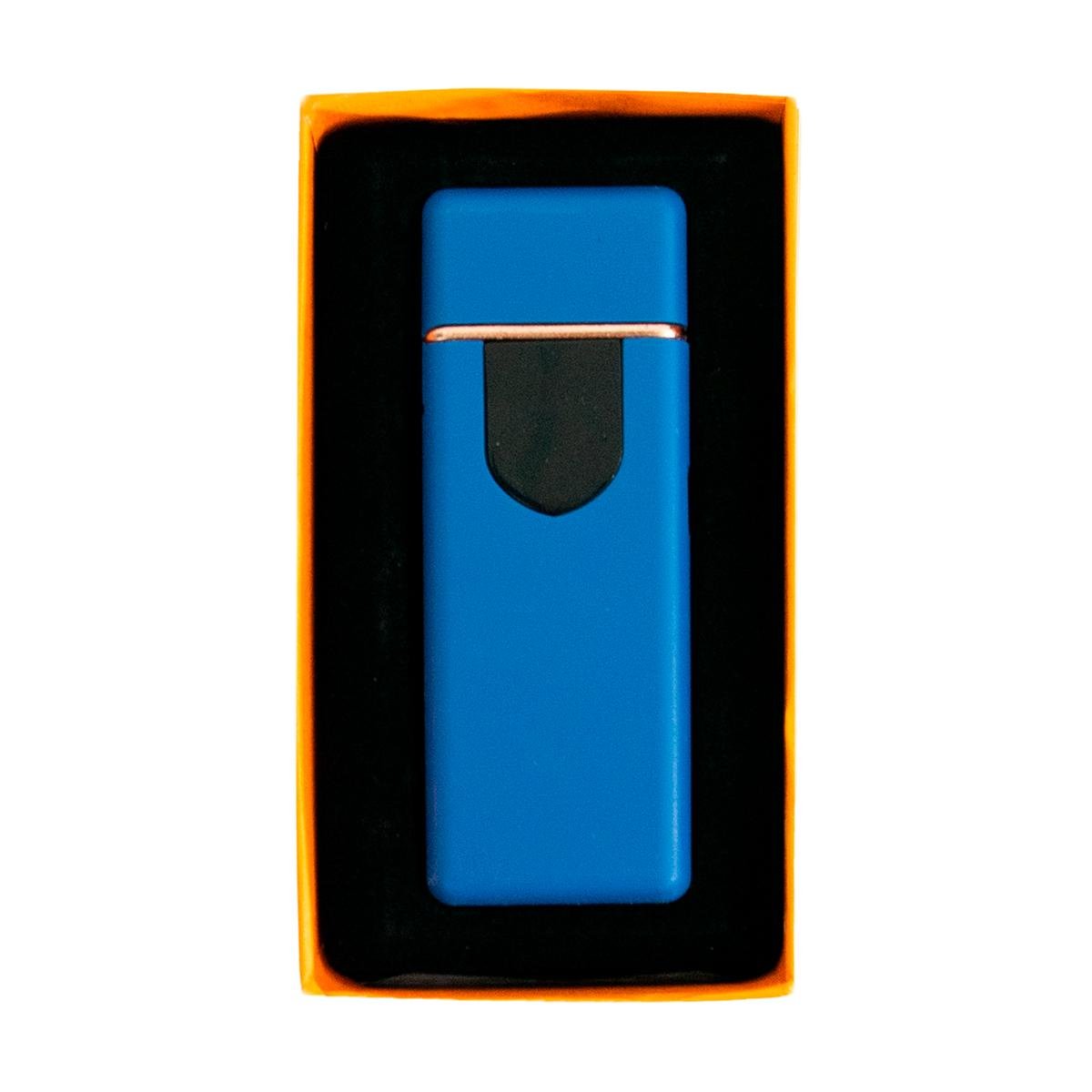 Зажигалка электронная многоразовая USB ZGP ABS Синий (1009279-Blue) - фото 3