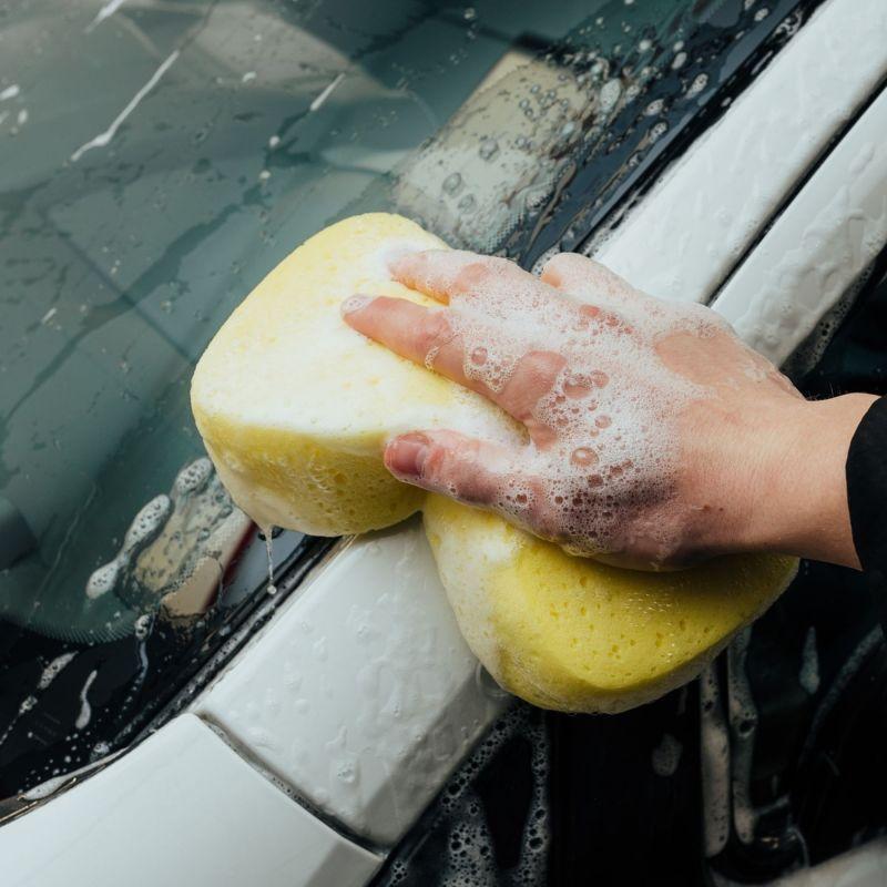 Губка К2 Car Sponge для ручной мойки 23х12х6 см Желтый - фото 4 Губка К2 Car Sponge для ручной мойки 23х12х6 см Желтый - фото 4