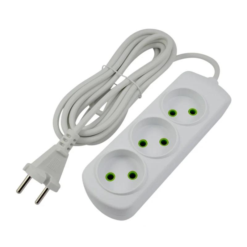 Удлинитель Lezard Letitia 3 входа без заземления 3 м (27848760)