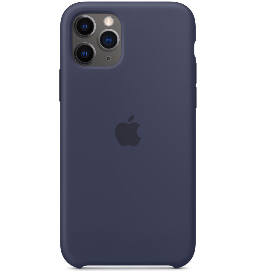 Силіконовий чохол-накладка Apple Silicone Case for iPhone 11 Pro, Midnight Blue (HC)