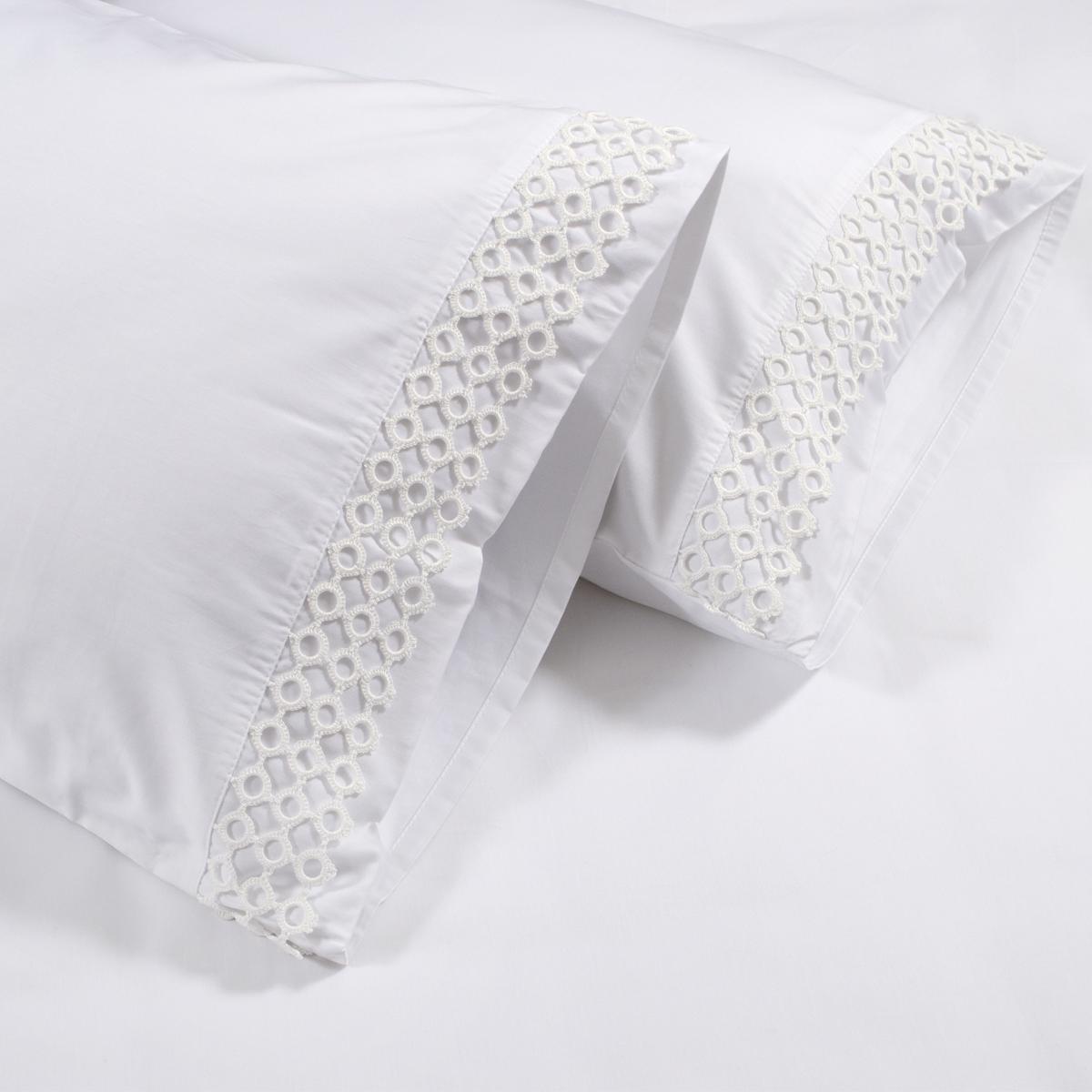 Підковдра з наволочками Penelope Manuela 240x220/50x70 см 2 шт. White (svt-2000022346757) - фото 3 Підковдра з наволочками Penelope Manuela 240x220/50x70 см 2 шт. White (svt-2000022346757) - фото 3