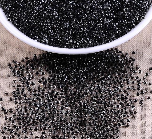 Бисер прокрашенный 2 мм 50 г Черный (БР0002к06)