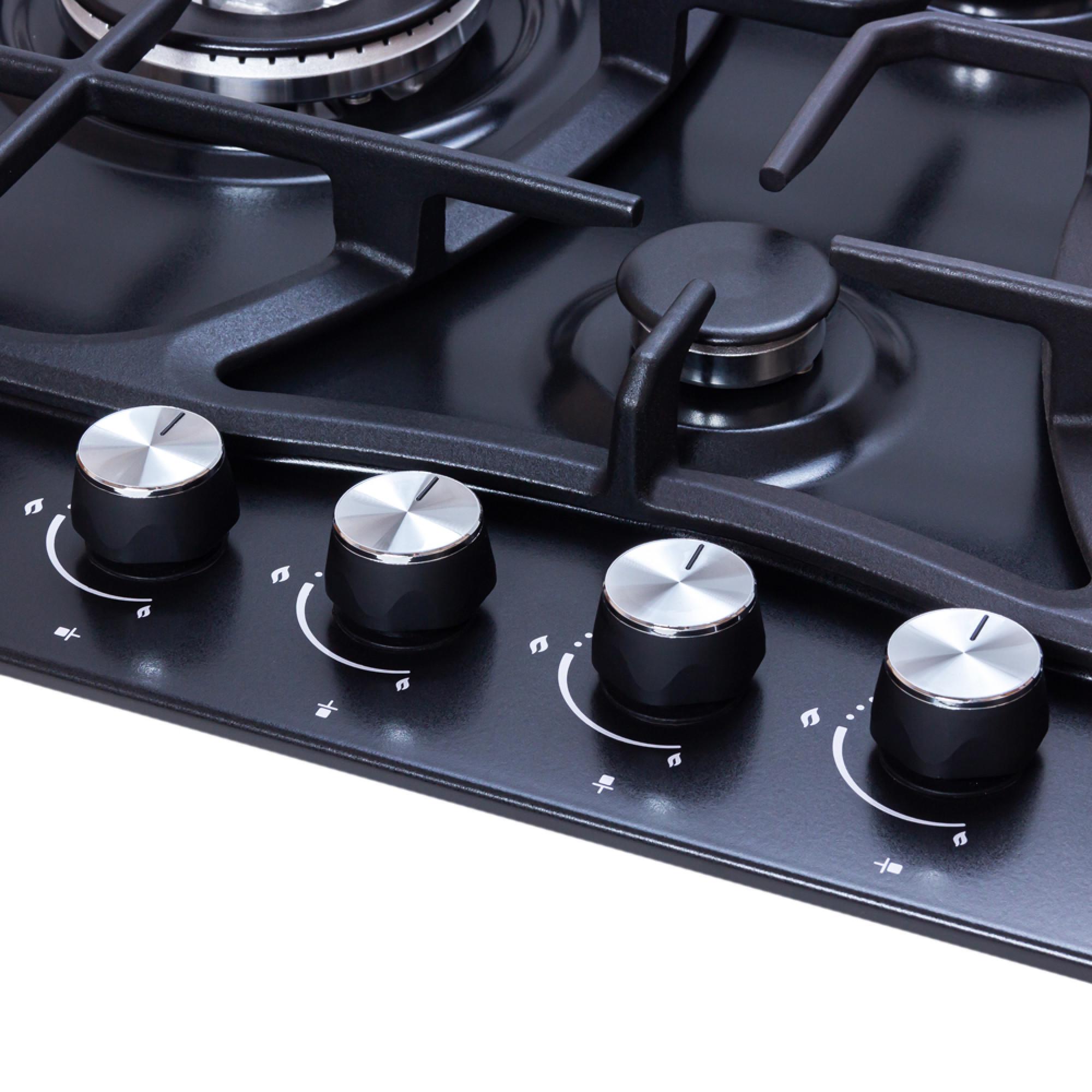 Варочная поверхность газовая WEILOR GM W 614 BL - фото 4 Варочная поверхность газовая WEILOR GM W 614 BL - фото 4