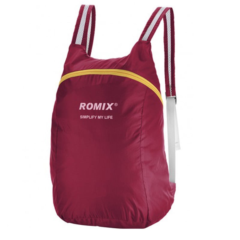 Рюкзак складной портативный Romix RH30 18 л водостойкий полиэфир Красный