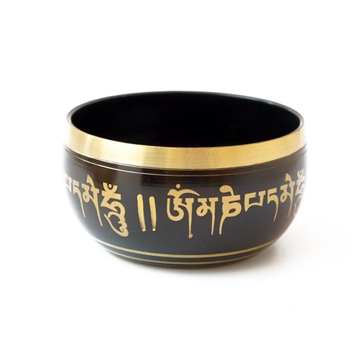 Співаюча чаша лита середня Чорний