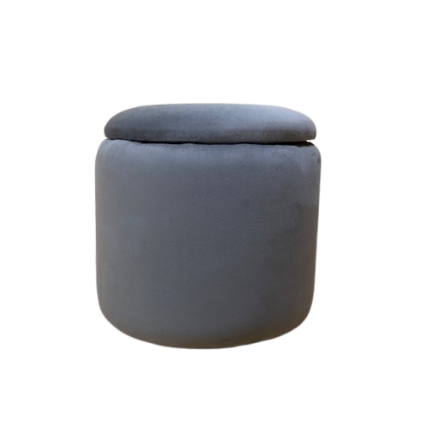 Пуф Plump/з відкритим верхом 40x40x40 см Сірий