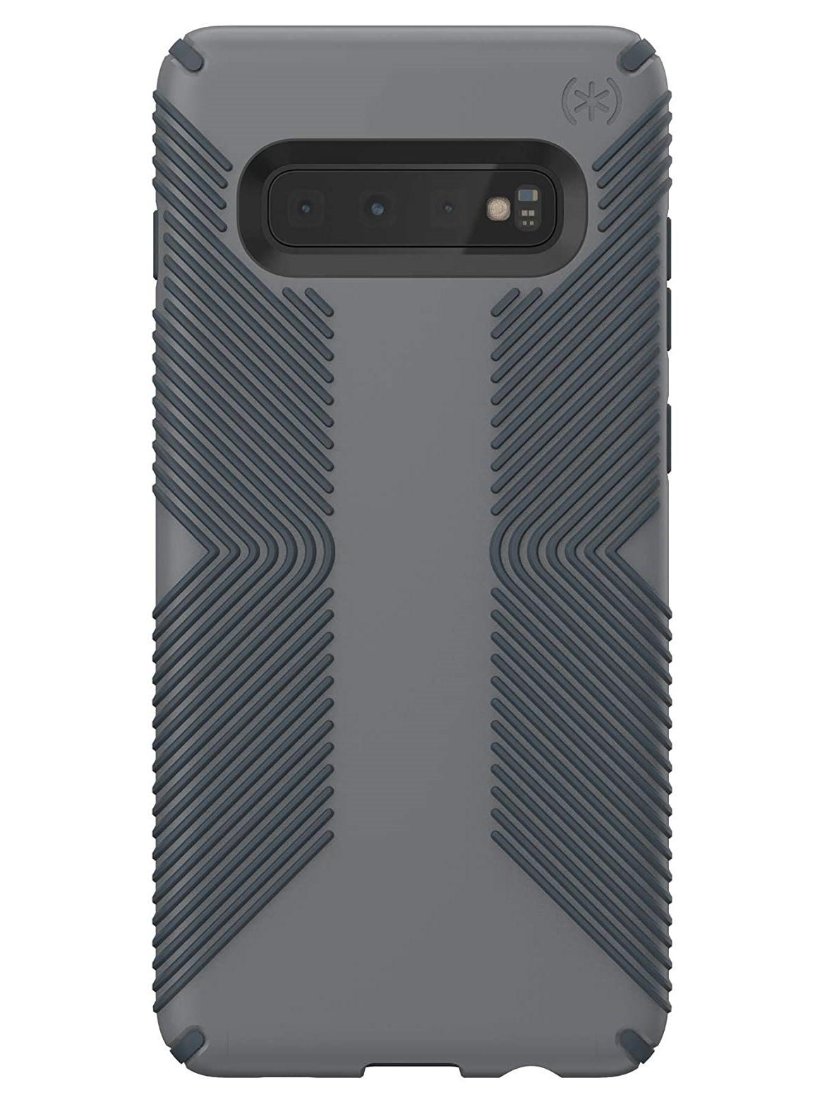 Чехол противоударный Speck Presidio Grip для Samsung Galaxy S10 Plus Gray