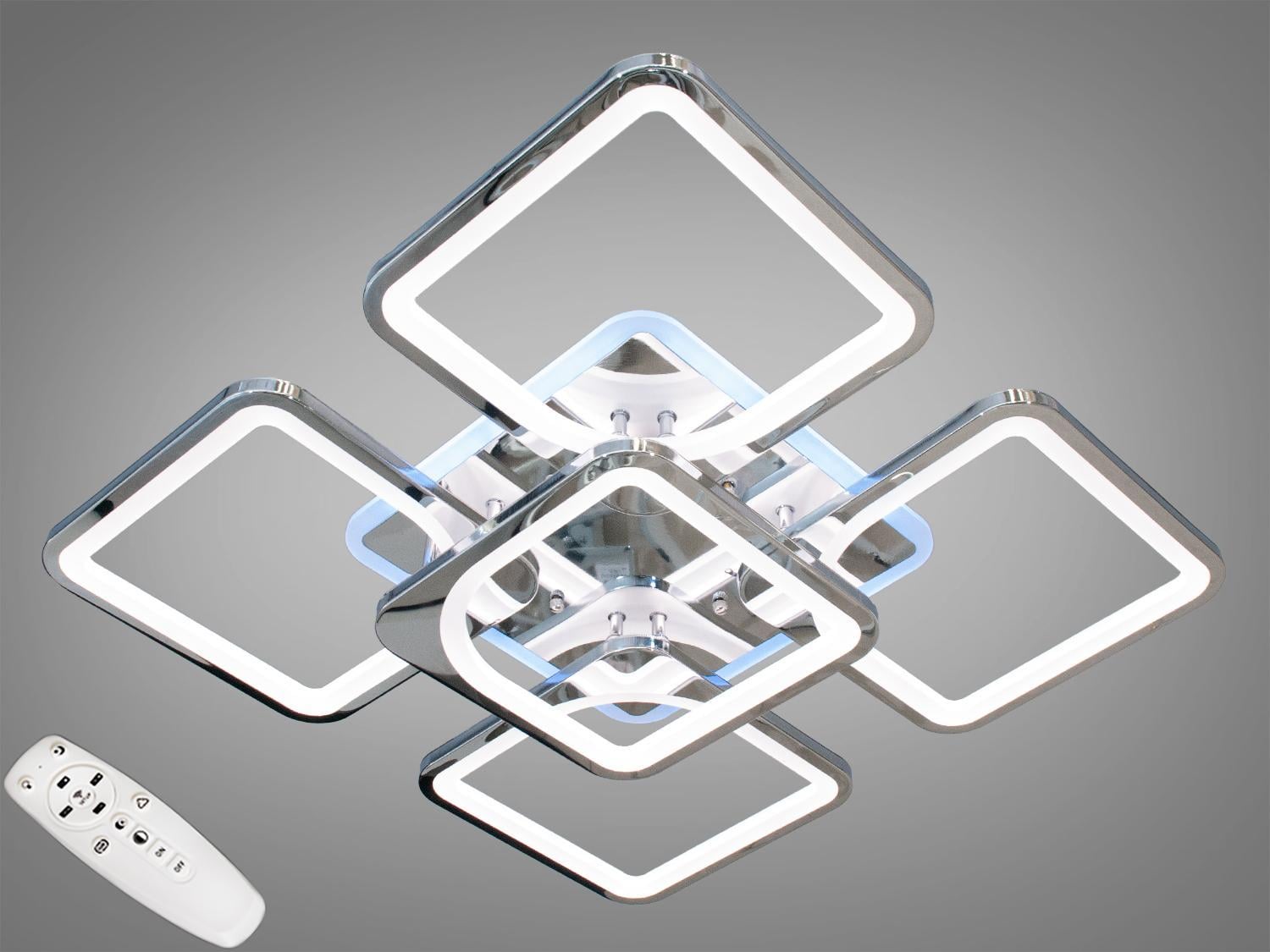 Люстра LED с димером Diasha 8060/4+1HR 3col dim 150W Хром Люстра LED с димером Diasha 8060/4+1HR 3col dim 150W Хром