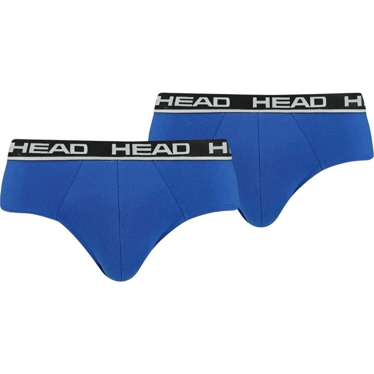 Трусы брифы Head BOXER BRIEF 2P 100001753-001 2 шт. S Сине-черный (56915-45)