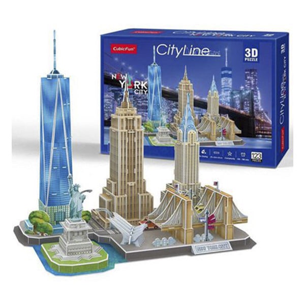 Пазл Cubicfun 3D CITY LINE YORK