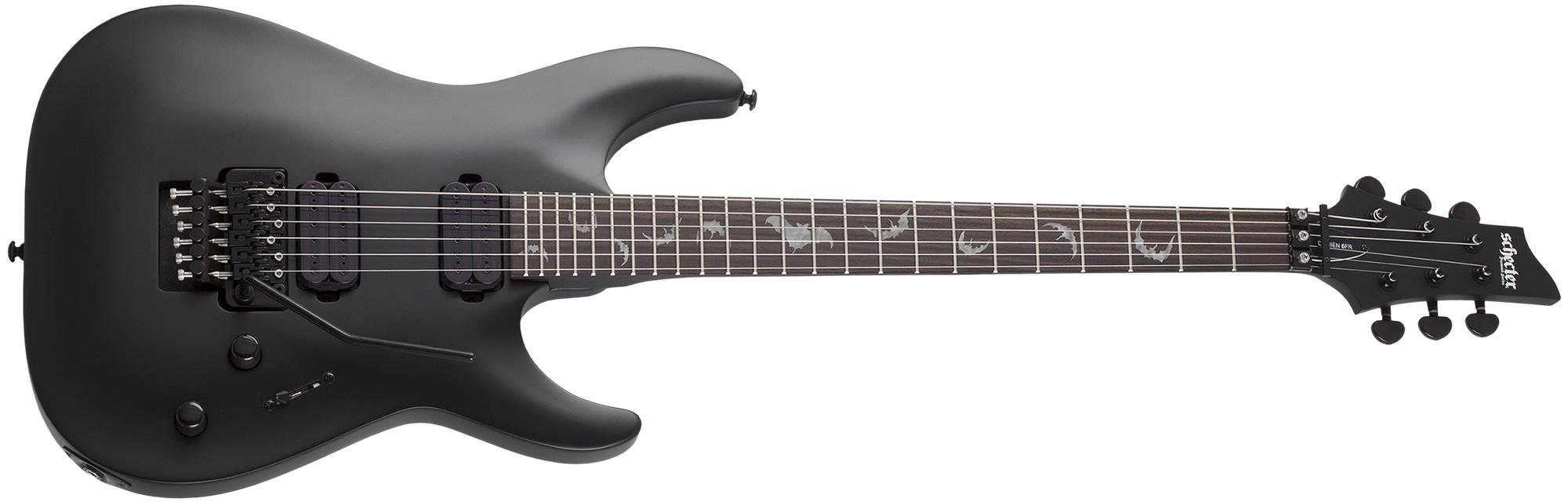 Электрогитара Schecter Damien-6 FR SBK