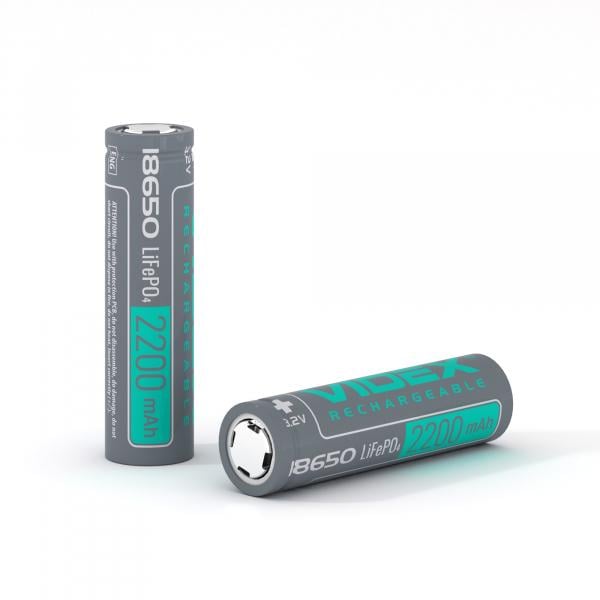 Акумулятор Videx LiFePO4 2200 mAh (18650)