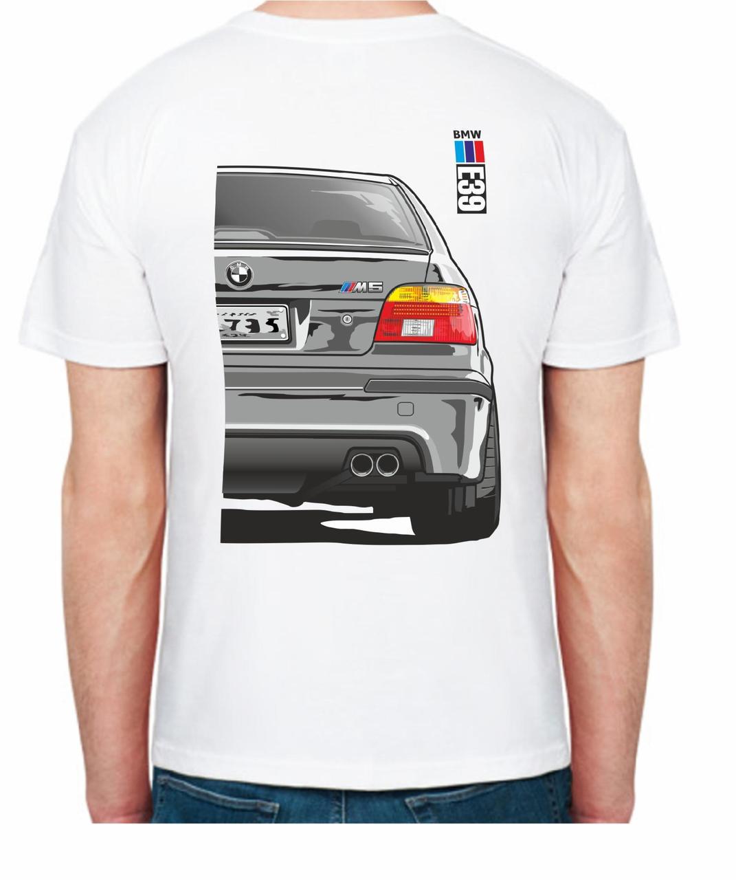 Футболка мужская Avtolife BMW E39 MotorSport ver2 R 116339 L Белый (2494942971)