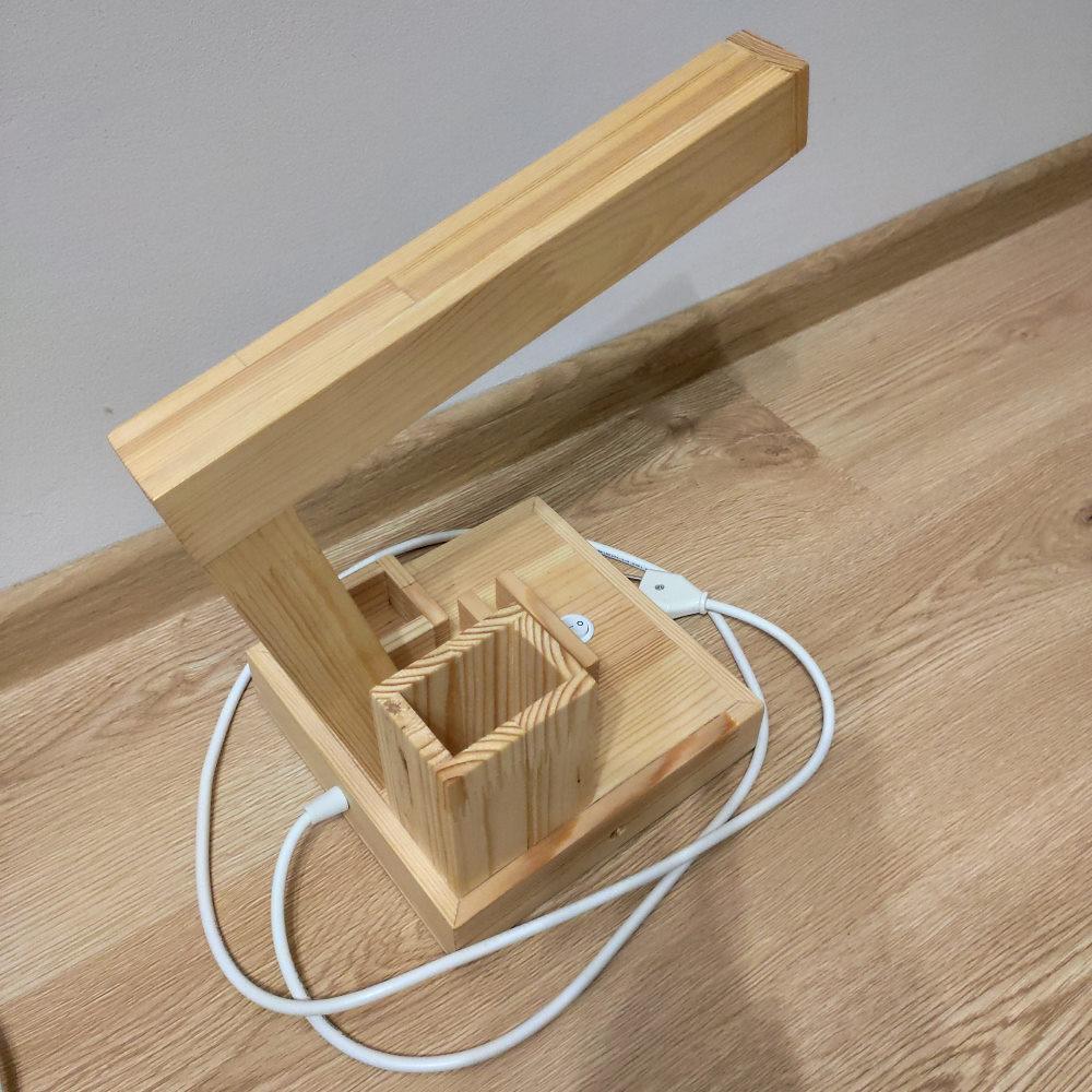 Настольная лампа для школьника деревянная (2089134879) - фото 9 Настольная лампа для школьника деревянная (2089134879) - фото 9