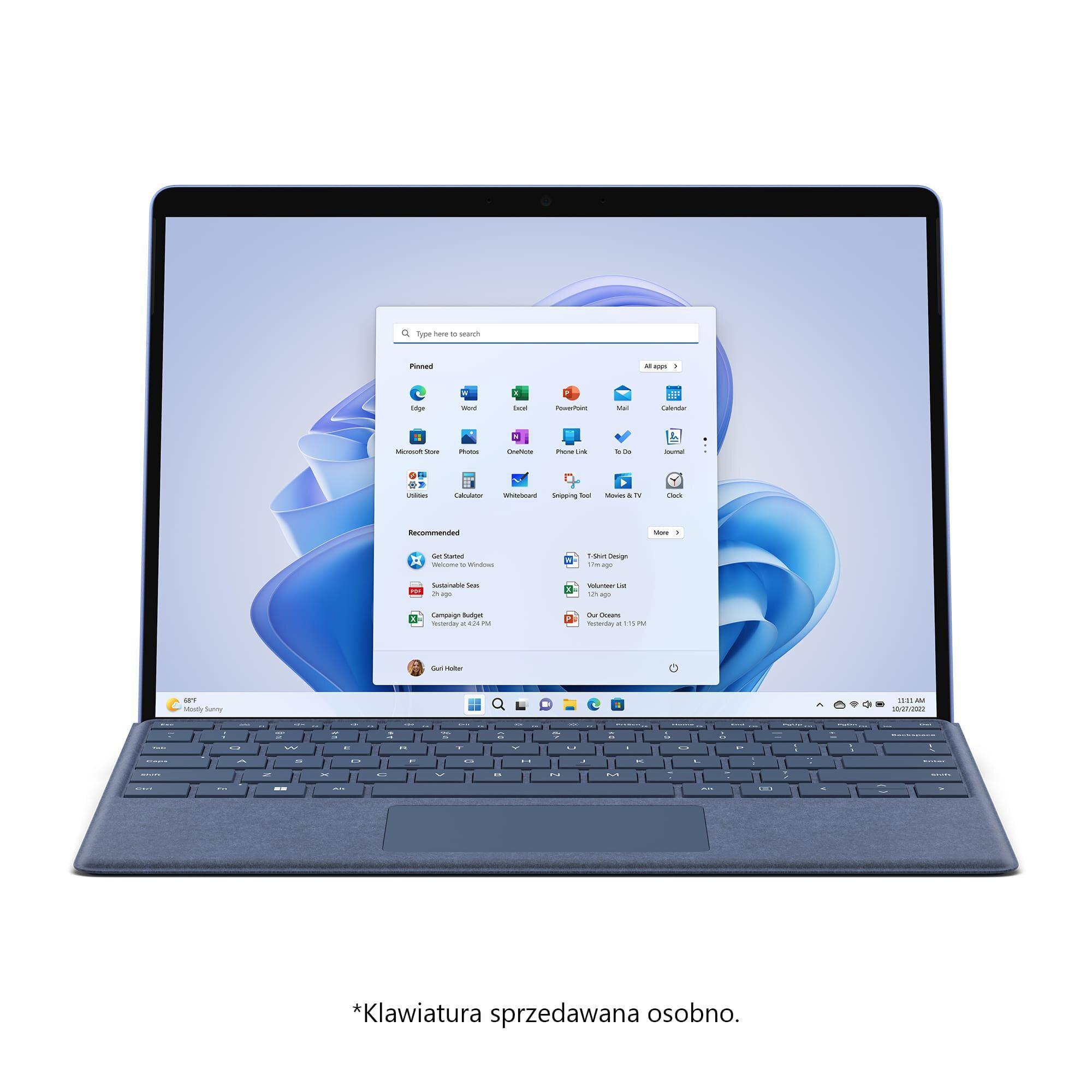 Ноутбук Microsoft Surface Pro 9 13" i5-1235U RAM 256 Gb SSD Windows 11 Home Sapphire 8 Gb (QEZ-00038) Ноутбук Microsoft Surface Pro 9 13" i5-1235U RAM 256 Gb SSD Windows 11 Home Sapphire 8 Gb (QEZ-00038)