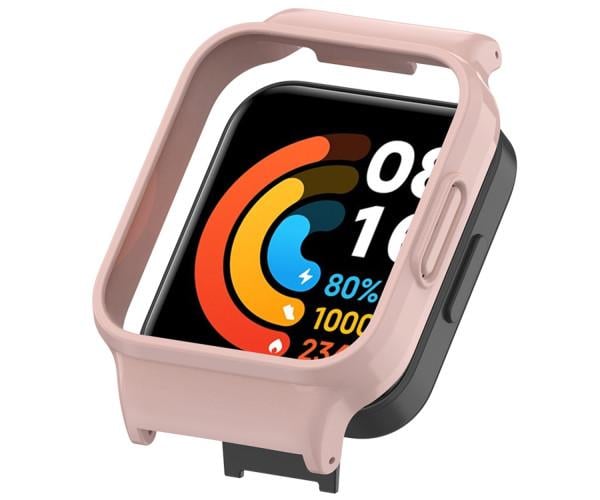 Чехол-переходник защитный TPU для Xiaomi Redmi Watch 3 для ремешка 20 мм Розовый