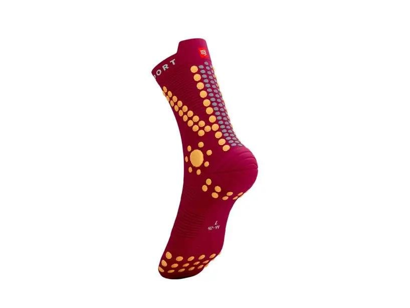 Носки для бега Pro Racing Socks V4.0 Trail T1 р. 36-39 Persian Red/Blazing Orange (12333519) - фото 4