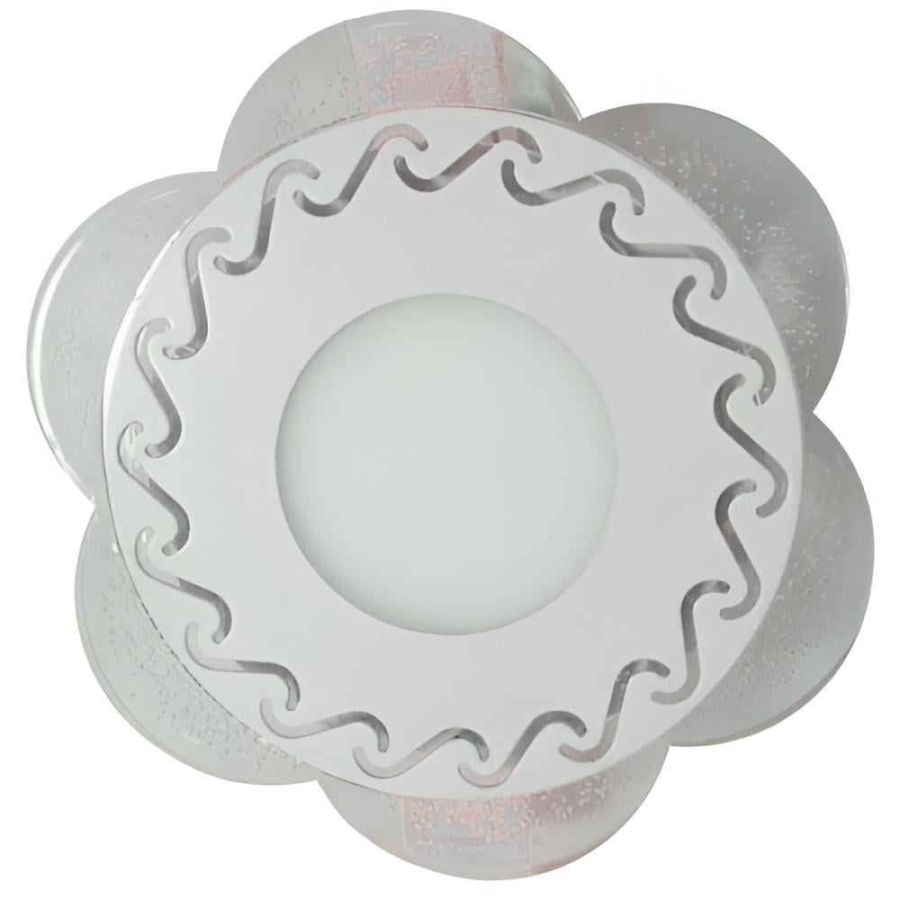 Панель LED Lemanso Тень 3W+3W 350Lm 4500K с желтой подсветкой (LM1017)