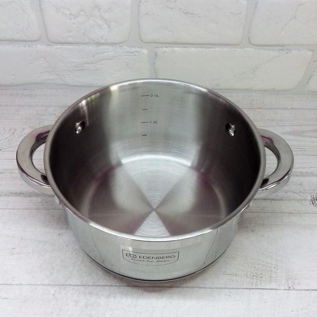 Каструля Edenberg EB-3005 3,6 л з кришкою - фото 3