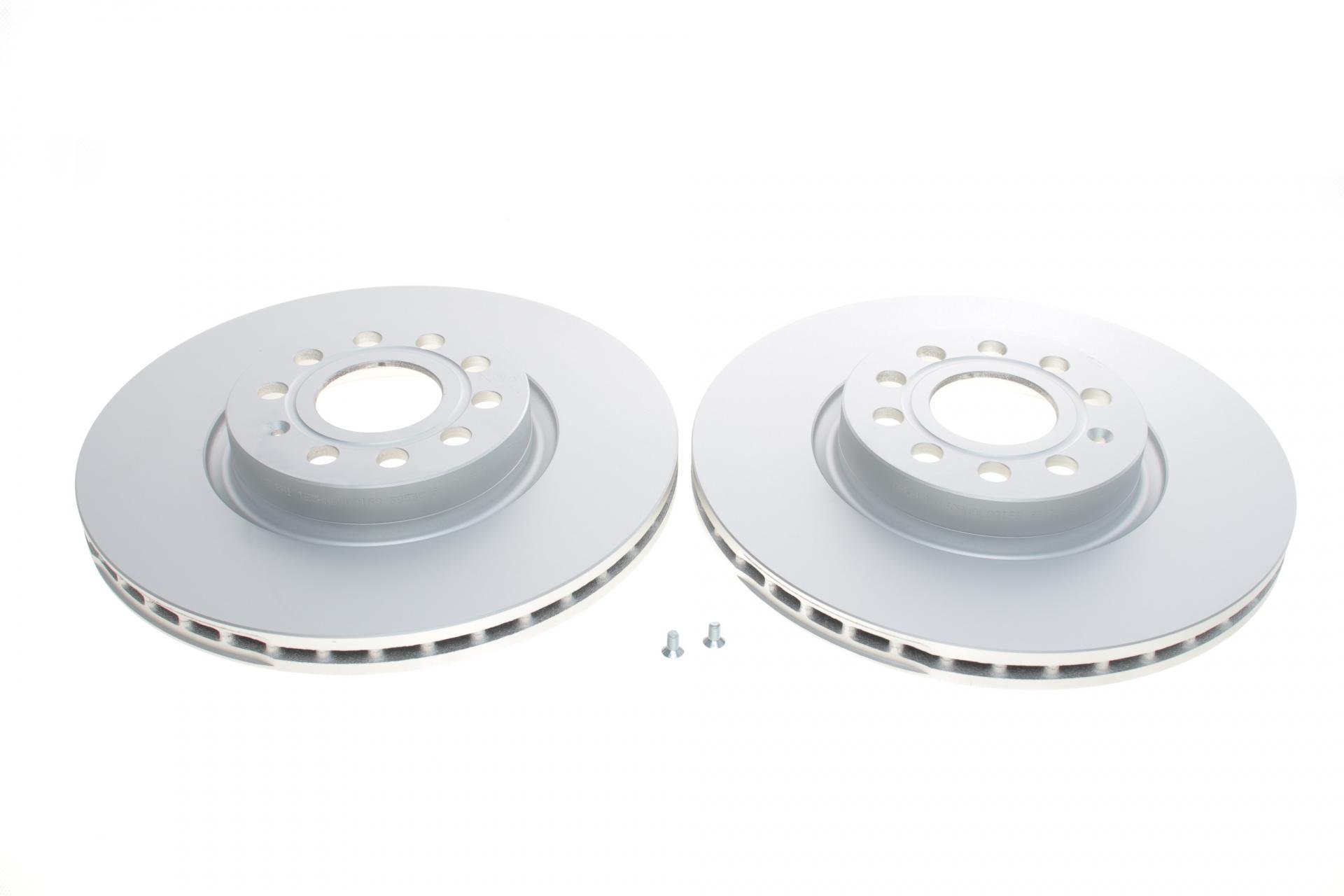 Диск тормозной DELPHI передний 2 шт. VW Caddy III 04-312x25 с покрытием вент. (BG3953C)