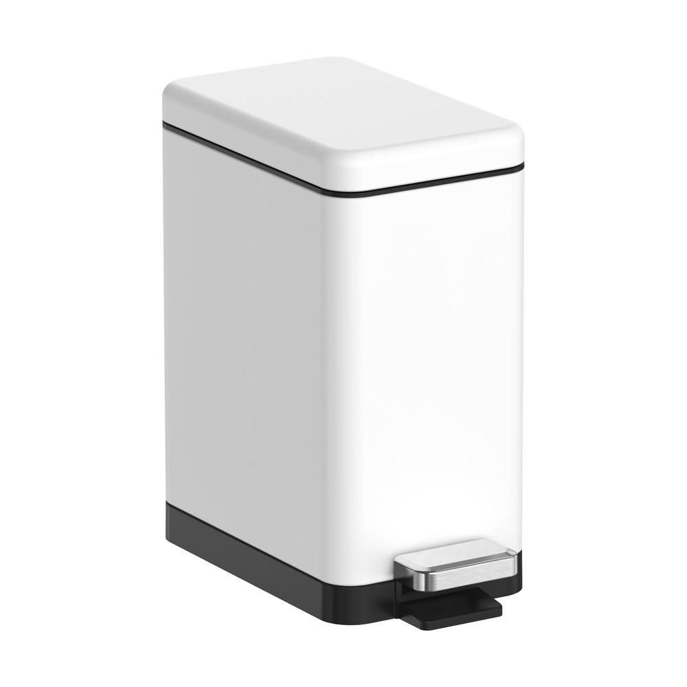Мусорное ведро с плавным закрытием Koer TC-010210-08 прямоугольное 10 л Белый (KR5598) - фото 6 Мусорное ведро с плавным закрытием Koer TC-010210-08 прямоугольное 10 л Белый (KR5598) - фото 6
