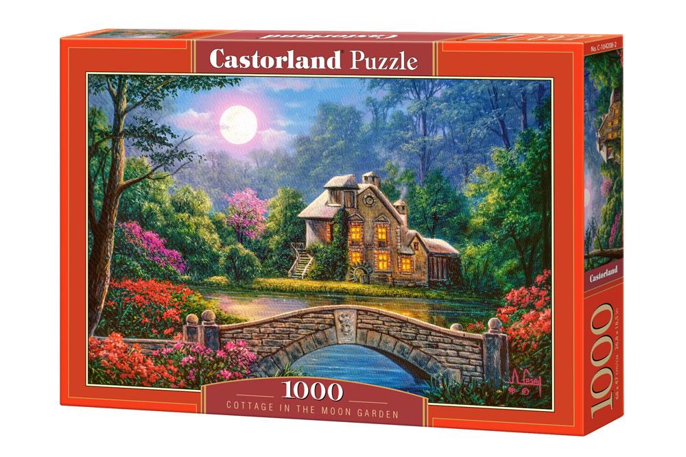 Пазли Castorland Котедж в місячному саду 68х47 см 1000 шт. (c-104208)
