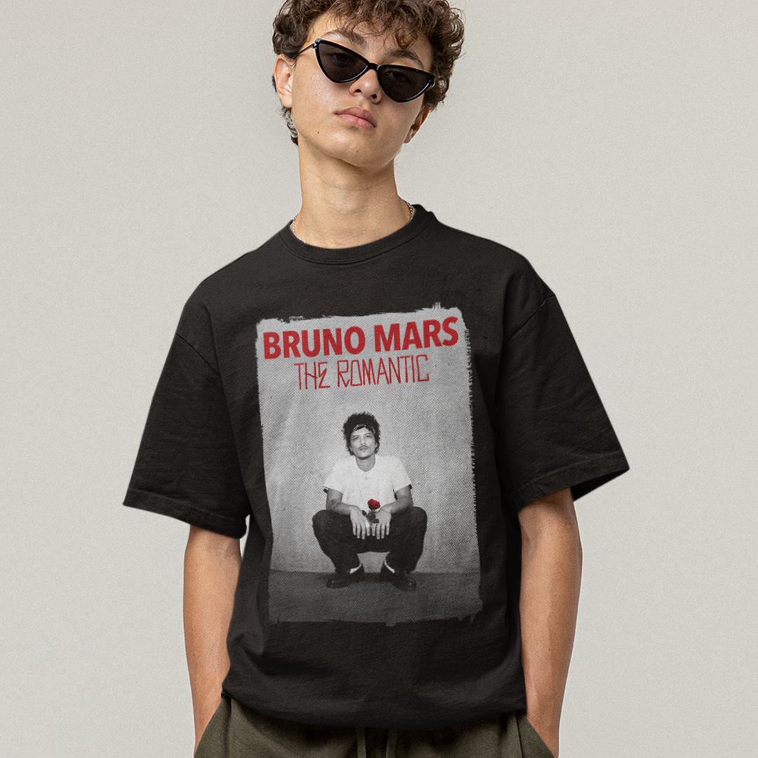 Футболка унисекс Bruno Mars The Romantic XL Черный (00000009135)