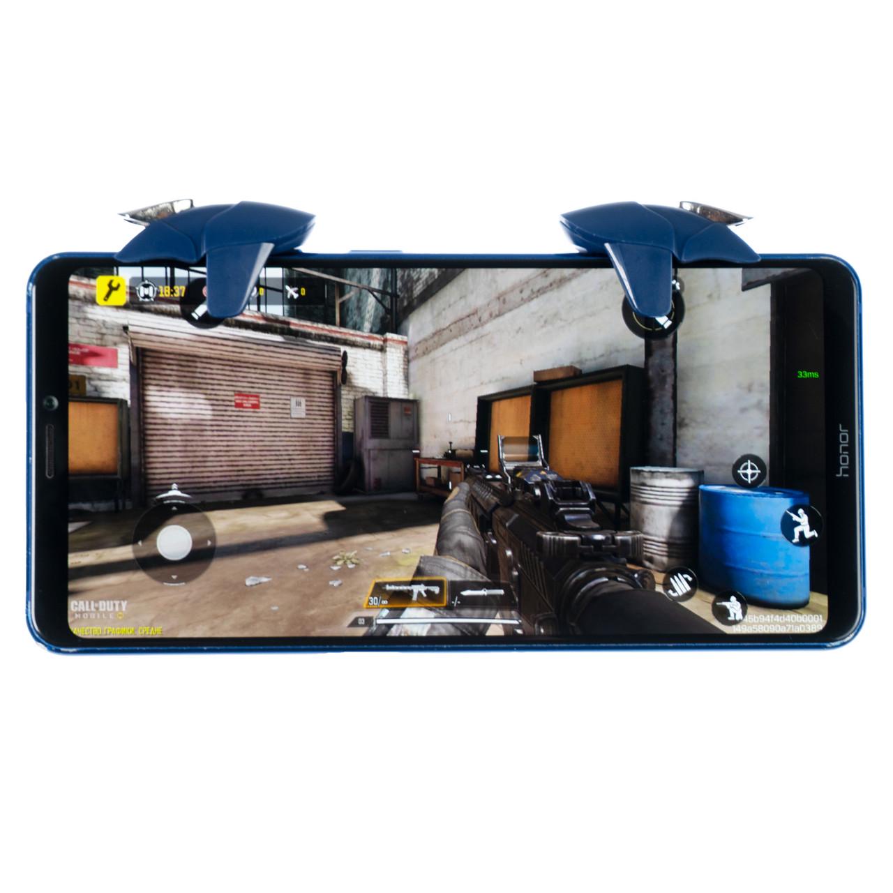 Триггеры игровые для смартфона Shark CH-5 Синий (1946697314) - фото 9 Триггеры игровые для смартфона Shark CH-5 Синий (1946697314) - фото 9