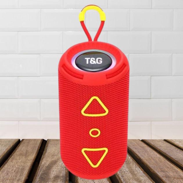 Колонка портативна Bluetooth радіо/акумуляторна Червоний (TG656 FM) - фото 16 Колонка портативна Bluetooth радіо/акумуляторна Червоний (TG656 FM) - фото 16