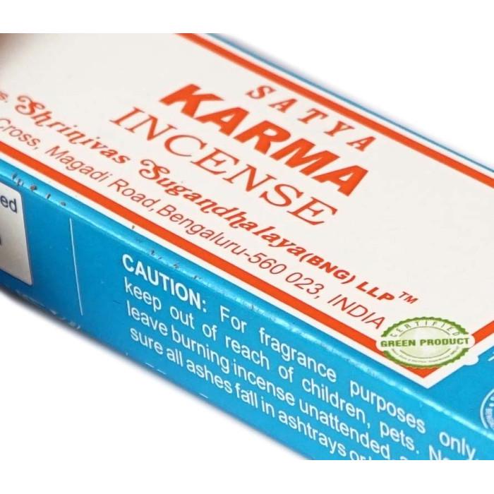 Аромапалочки Satya Karma Карма 15 г - фото 3 Аромапалочки Satya Karma Карма 15 г - фото 3