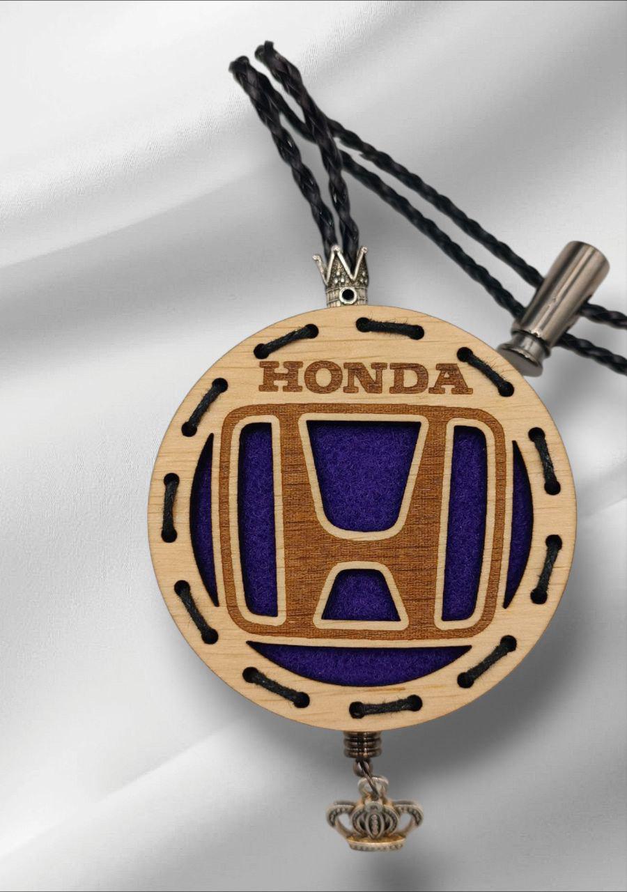 Ароматизатор для авто Honda из дерева/войлока и аромапарфюм 10 мл (26841980)
