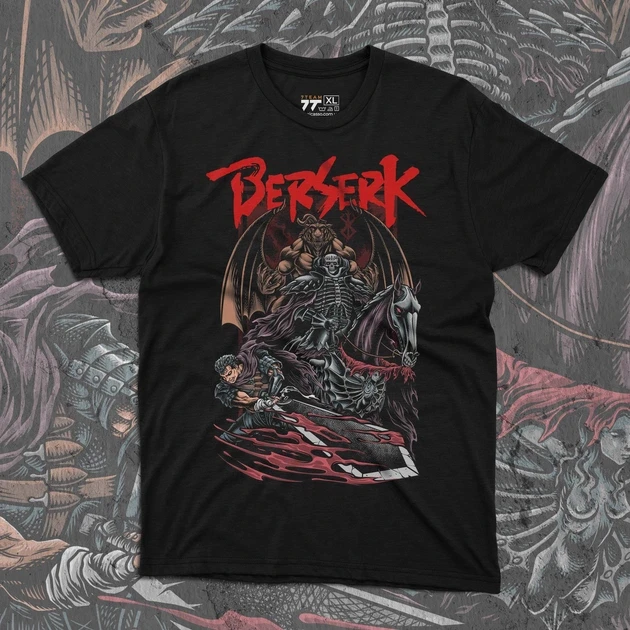 Футболка мужская с принтом Берсерк 2 р. 48 (Anime0116)