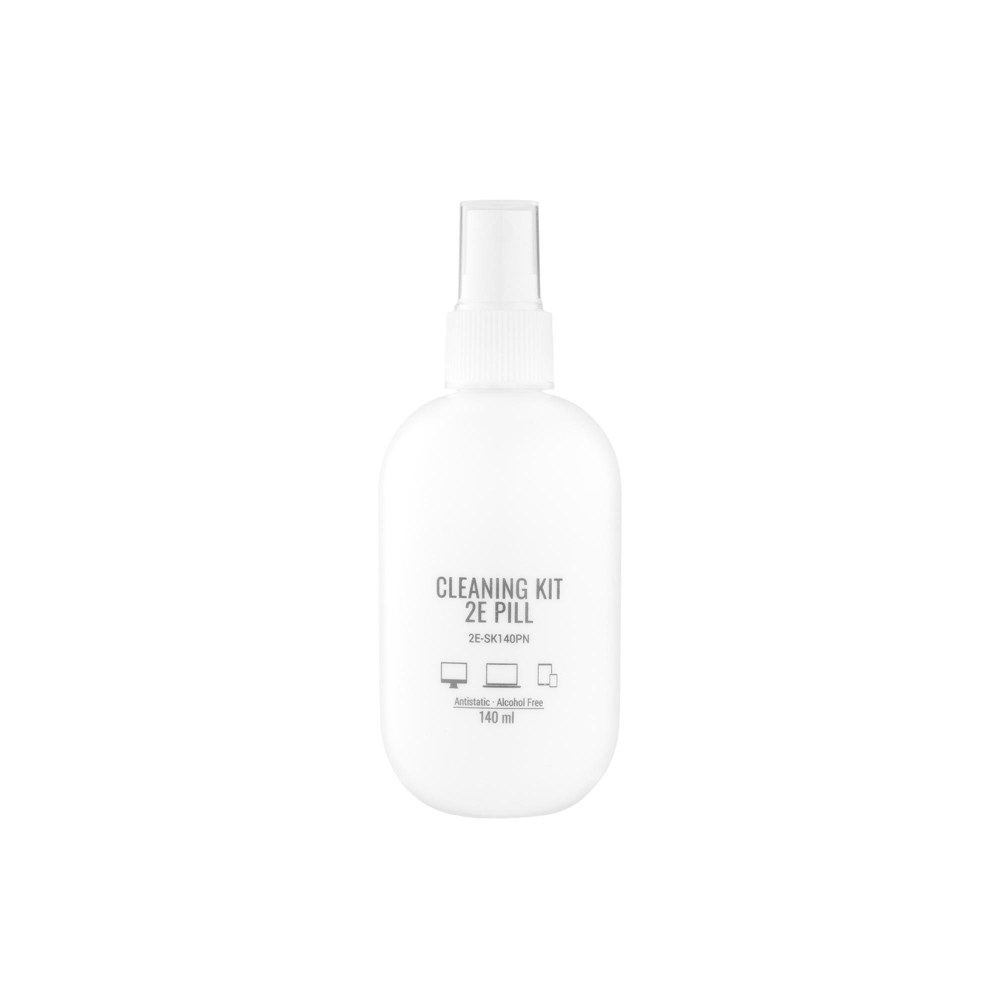 Жидкость для чистки техники 2E PILL 140 мл с салфеткой 20 см Бело-розовый (2E-SK140PN) - фото 3 Жидкость для чистки техники 2E PILL 140 мл с салфеткой 20 см Бело-розовый (2E-SK140PN) - фото 3