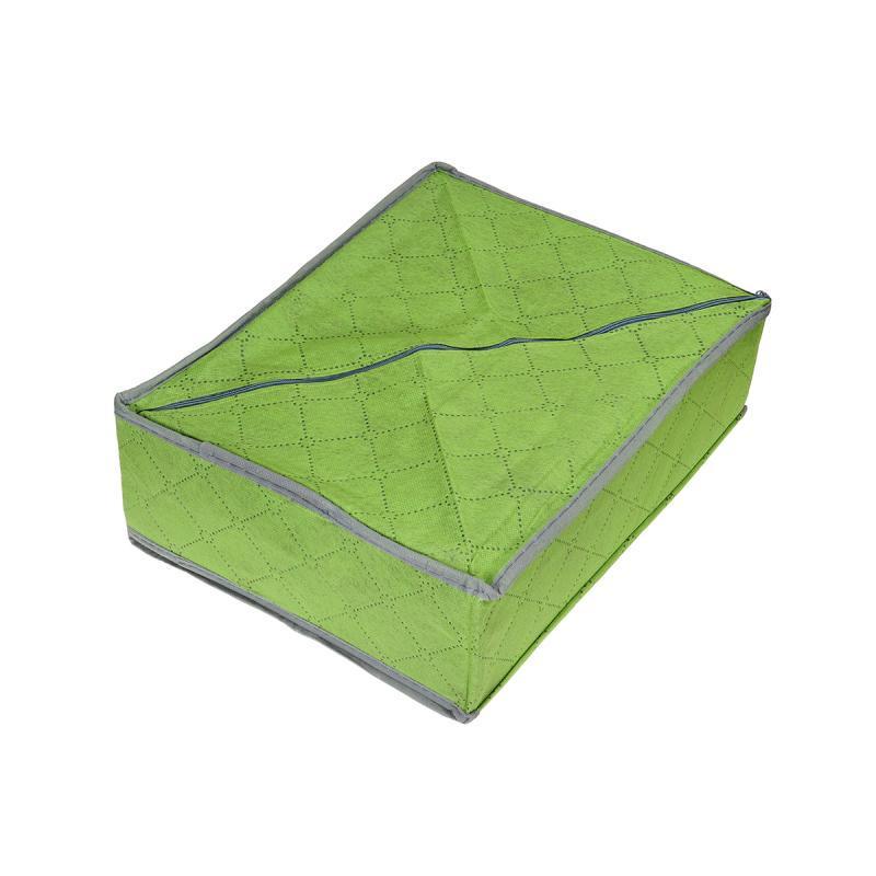 Органайзер для бюстгальтерів Supretto 16 відділень з кришкою Салатовий - фото 2 Органайзер для бюстгальтерів Supretto 16 відділень з кришкою Салатовий - фото 2