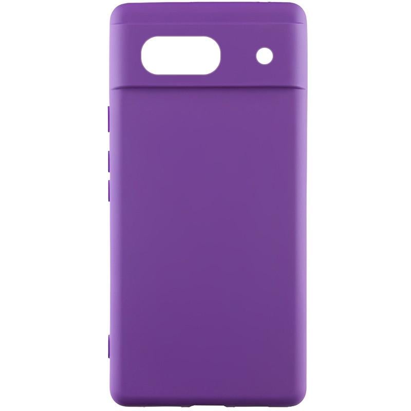 Протиударний чохол Silicone Cover Lakshmi (A) для Google Pixel 7a Фіолетовий / Purple