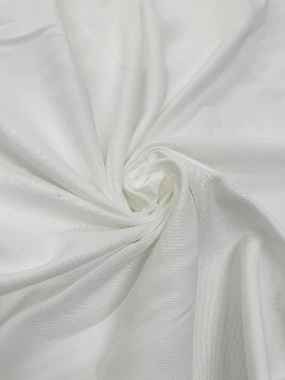 Ткань для штор микровелюр канвас Шторы Тут Белый