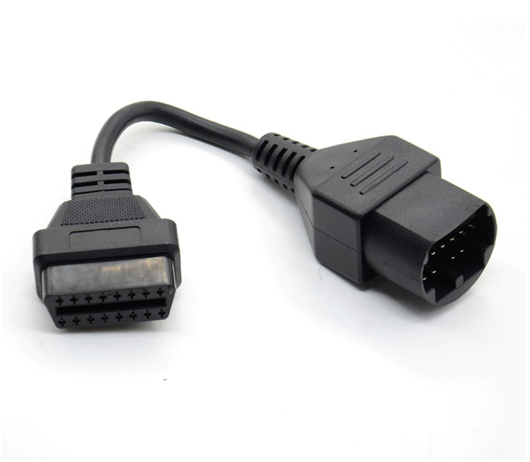 Диагностический переходник 17 pin на 16 pin OBD2 Mazda (1257213084)