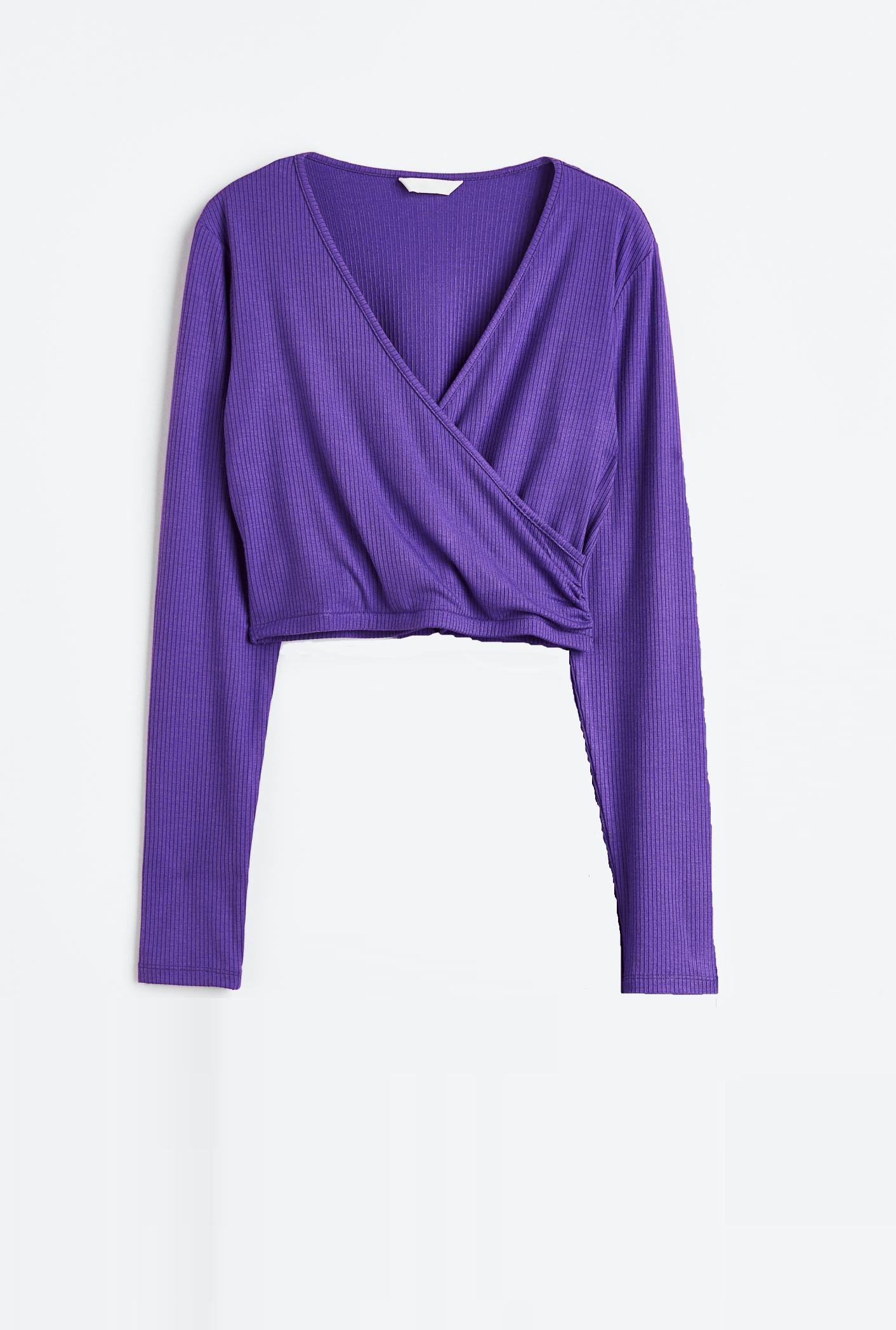 Блузка для вагітних H&M XS Фіолетовий (A10091112864)