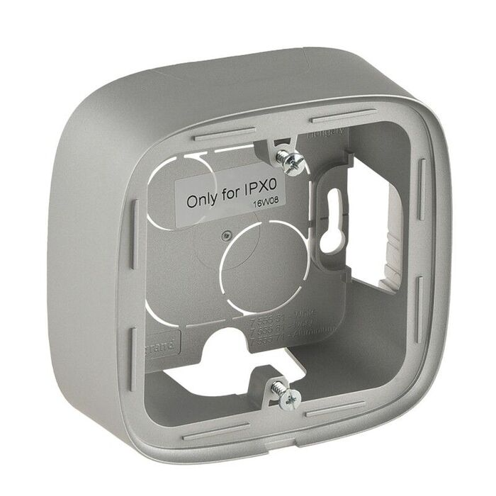 Коробка накладного монтажа Legrand Valena Allure на 1 пост 94x94 мм Слоновая кость (755571)