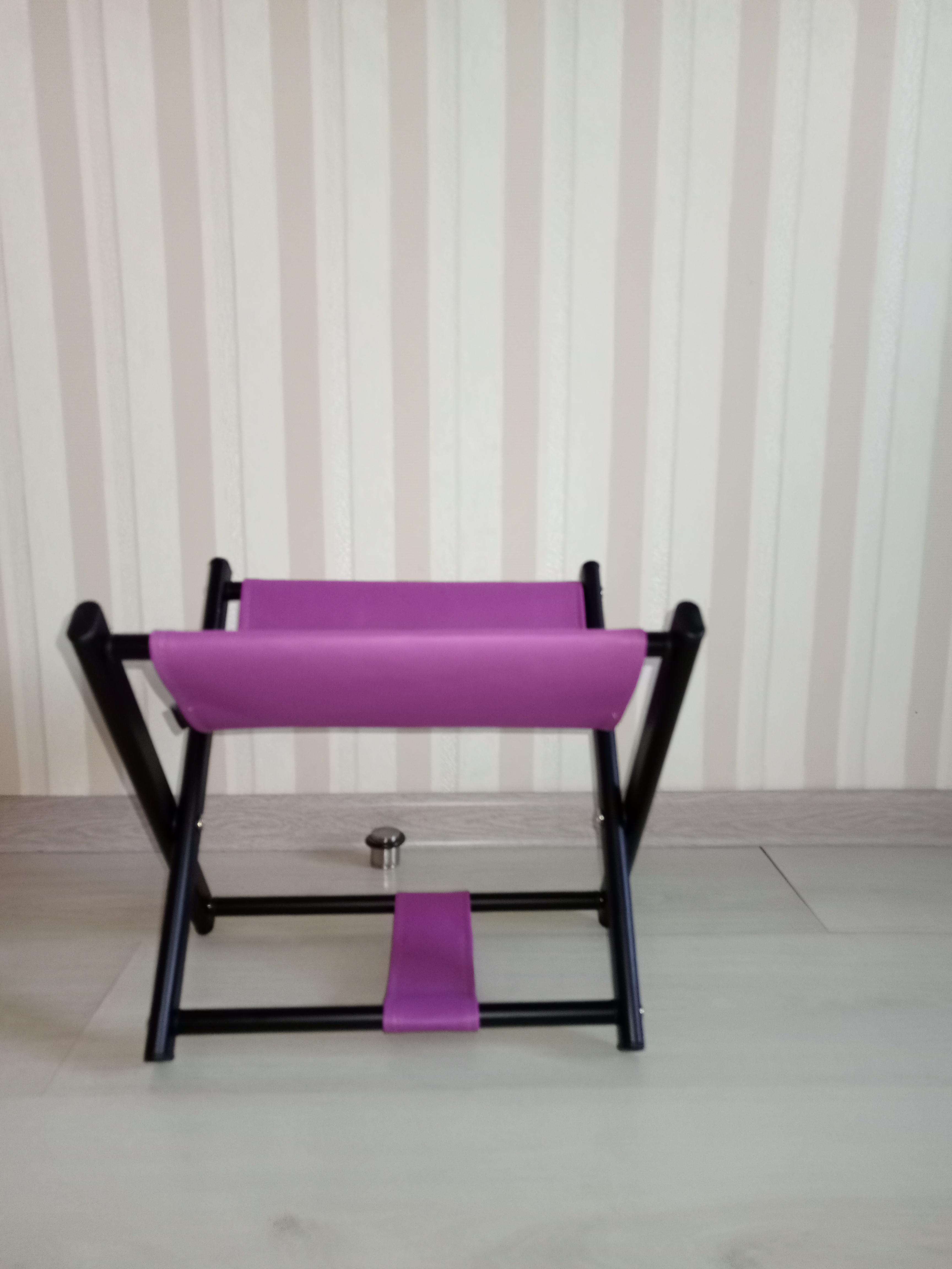 Підставка для сумки висота 31 см Фіолетовий/Чорний - фото 4 Підставка для сумки висота 31 см Фіолетовий/Чорний - фото 4