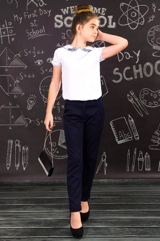 Брюки для девочки Носи свое 164 см Синий (6214-080-v0) Брюки для девочки Носи свое 164 см Синий (6214-080-v0)