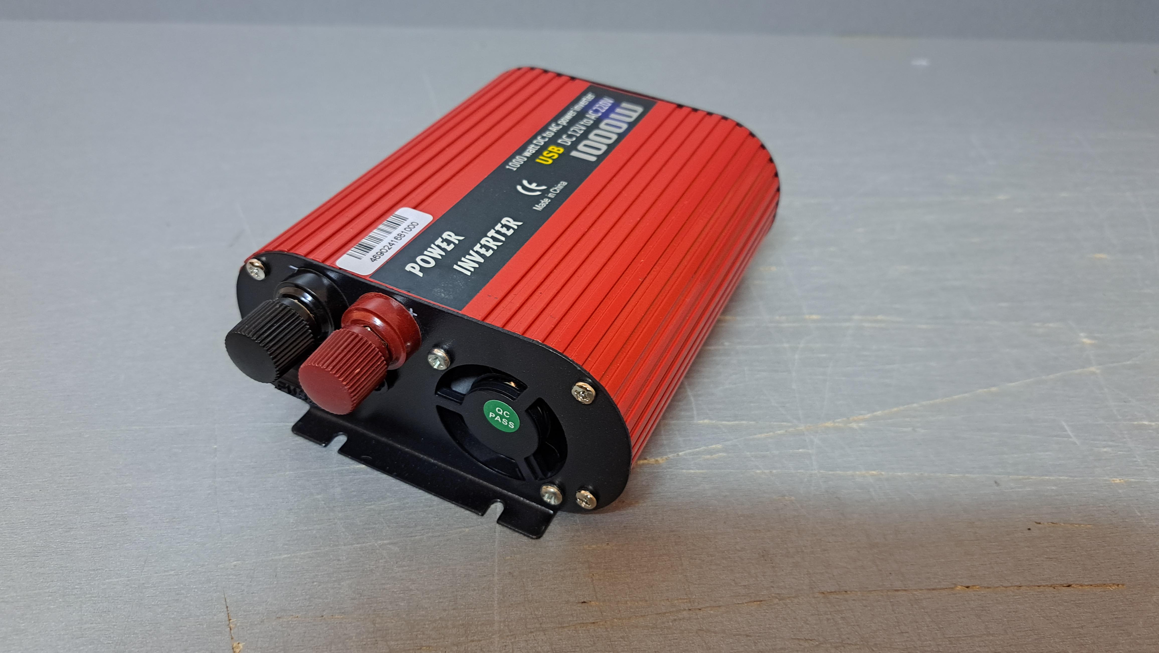 Преобразователь напряжения WIMPEX 12-220V 1000W с сдвоенным USB - фото 4 Преобразователь напряжения WIMPEX 12-220V 1000W с сдвоенным USB - фото 4