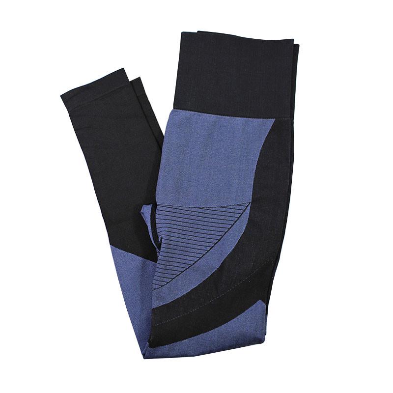 Лосины женские Lesko The Queen Jane 313 M Black/Blue